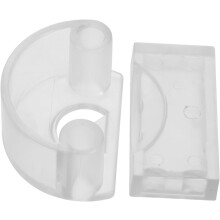 Lot de 2 supports de boules de billard en acrylique, marqueur de position, localisateur de boules de billard, dispositif d'entraînement