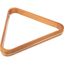 Support de billard triangulaire en bois, support de rangement pour billard, robuste et durable pour le snooker et le billard