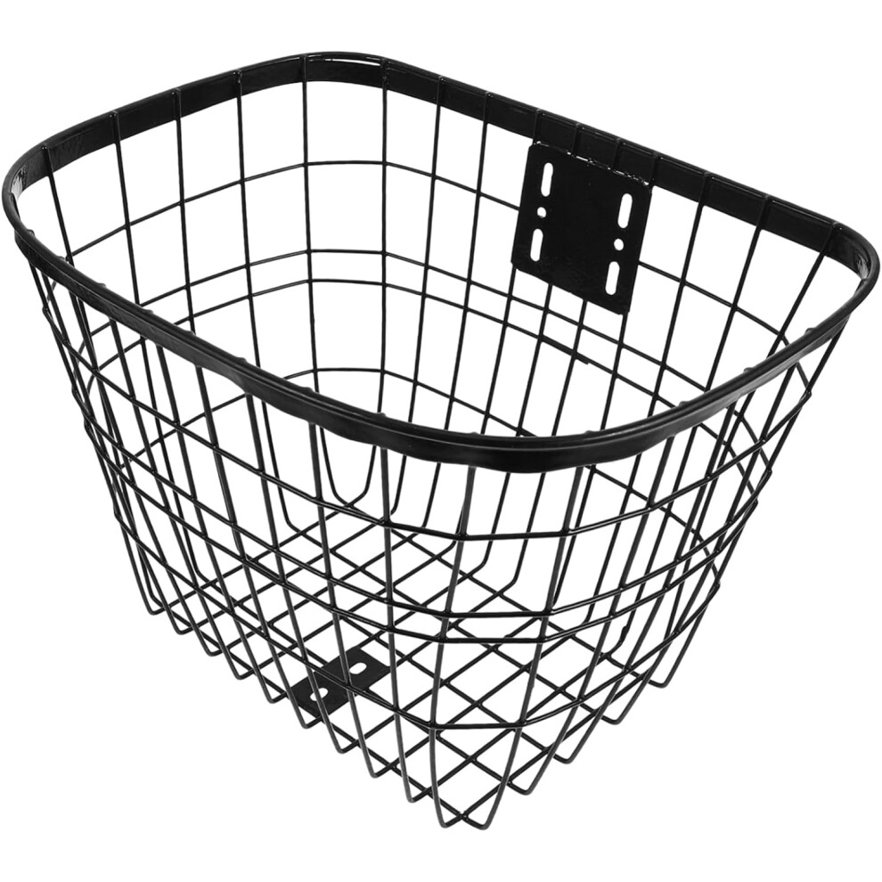 Panier de vélo en métal pour vélos électriques, panier arrière pour porte-vélos