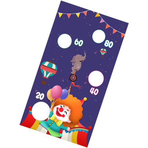 Lot de 2 drapeaux de sacs de sable pour lancer de sacs de sable
