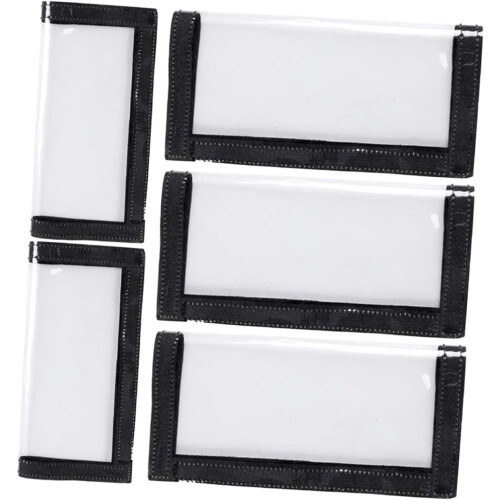 Lot de 5 protections d'appât transparentes pour leurres de pêche