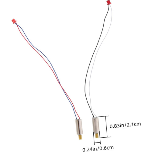 Lot de 2 mini moteurs pour drone E88pro, accessoires de remplacement pour télécommande 1
