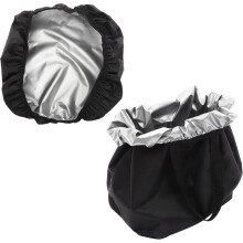 Housse de pluie pour vélo en tissu Oxford, doublure de panier de vélo légère, robuste et facile à transporter
