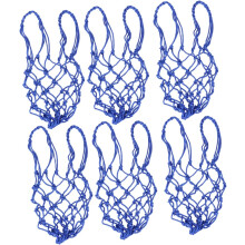 Lot de 3 filets de basket-ball en nylon avec cordon de serrage