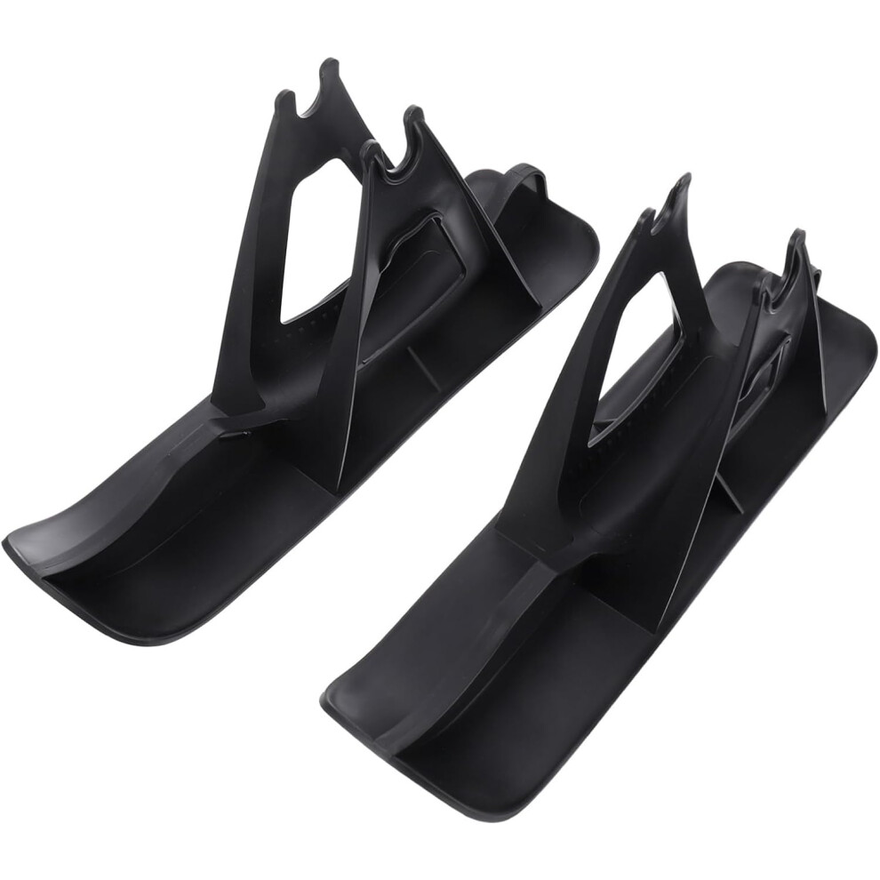 Supports de ski pour vélo enfant, 2 pièces avec sangles, pour roues de 13 à 15 pouces, pour une expérience de vélo hivernale optimale