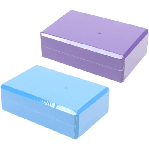 Lot De 2 Blocs Yoga Yoga-Mad – EVA Haute Densité – Antidérapant – 30×20×5 Cm – Pilates Entraînement Maison