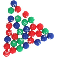 1 machine à boules numérotées, décorations de fête de bingo, fournitures de bingo, tombola de fête en plastique