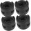 Housse de base de vélo de montagne, noire, robuste, lot de 4 1