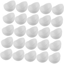 Boules de jeu de tombola de 4 cm de diamètre, boules creuses en plastique pour distributeurs automatiques, boules de remplacement pour bingo