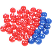 Lot de 1 bingo numéroté facile à identifier pour les événements de divertissement par tombola