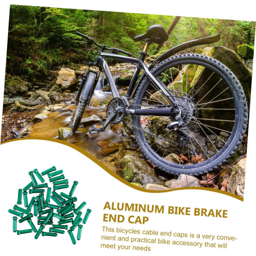Accessoires de vélo, 50 embouts de câble de frein, capuchons de câble de vélo 1
