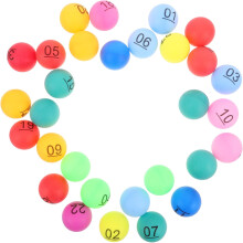Lot de 30 boules décoratives en mousse creuse pour ventilateur de plafond