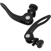 Lot de 2 mini-épingles de sécurité à dégagement rapide pour tige de selle, badge de revers en émail réglable