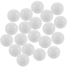 Lot de 40 boules ouvertes pour tombola, boules creuses pour fosse à balles, petites boules pour machine de bingo, jeu de billard
