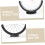 Accessoires pour roues de vélo, support de roue avant, bloc élévateur pour vélo d'intérieur 8