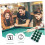 1 feuille de patch de réparation de billard vert autocollant de réparation de nappe de billard pour patch durable de table de billard 4