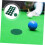1 feuille de patch de réparation de billard vert autocollant de réparation de nappe de billard pour patch durable de table de billard 8