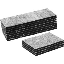Lot de 12 coussins de table de billard robustes, coins plats de 3 mm pour protéger les poches et prolonger la durée de vie.