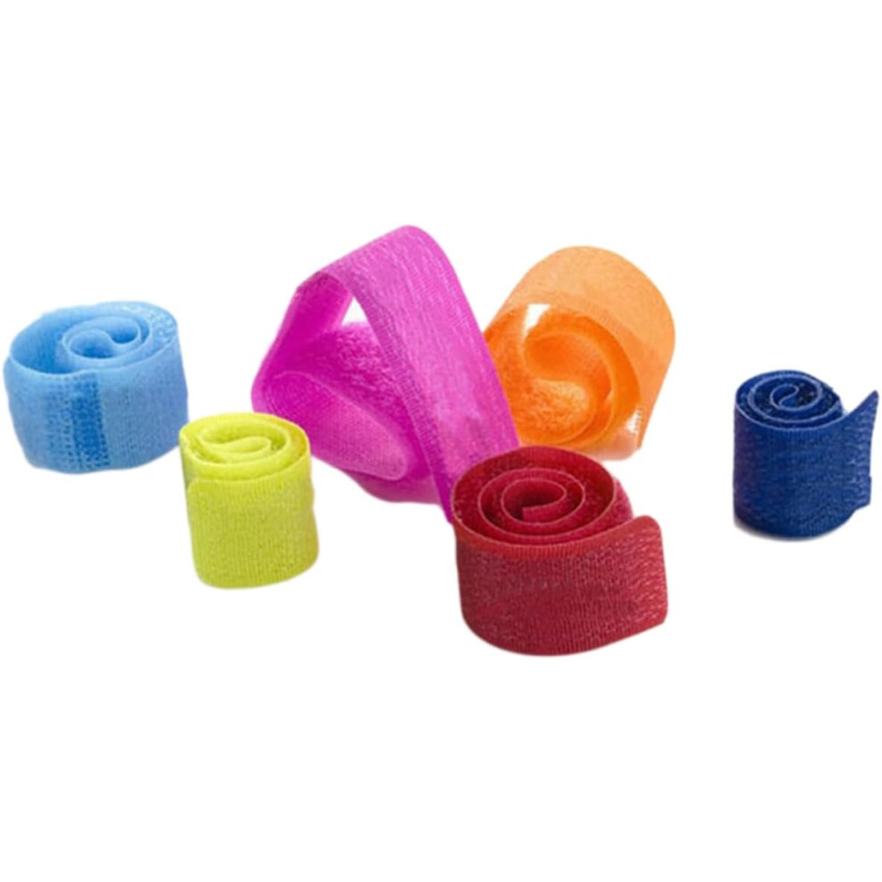 Ensemble de 20 serre-câbles ergonomiques pour câbles USB, casque, téléphone, compact, portable, couleur aléatoire