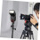 Support parapluie pour flash de type E avec support pivotant pour flash, support d'éclairage photographique polyvalent idéal 4