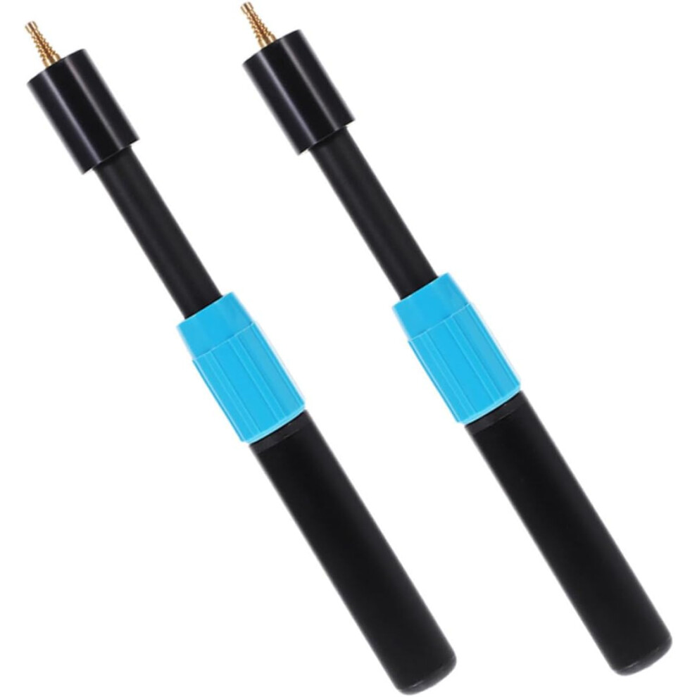 Lot de 2 rallonges de queue de billard, porte-clés, stylo signature fantaisie, outil de porte-clés, queue de billard réglable