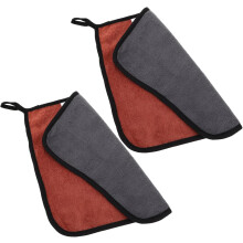 Lot de 2 chiffons de nettoyage pour queues de billard, plateau transparent, fermeture éclair, miroir, lunettes de soleil