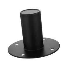 1 support de montage pour haut-parleur en fer, pour DJ, pour amplificateur de haut-parleur domestique, adaptateur de poteau de haut-parleur