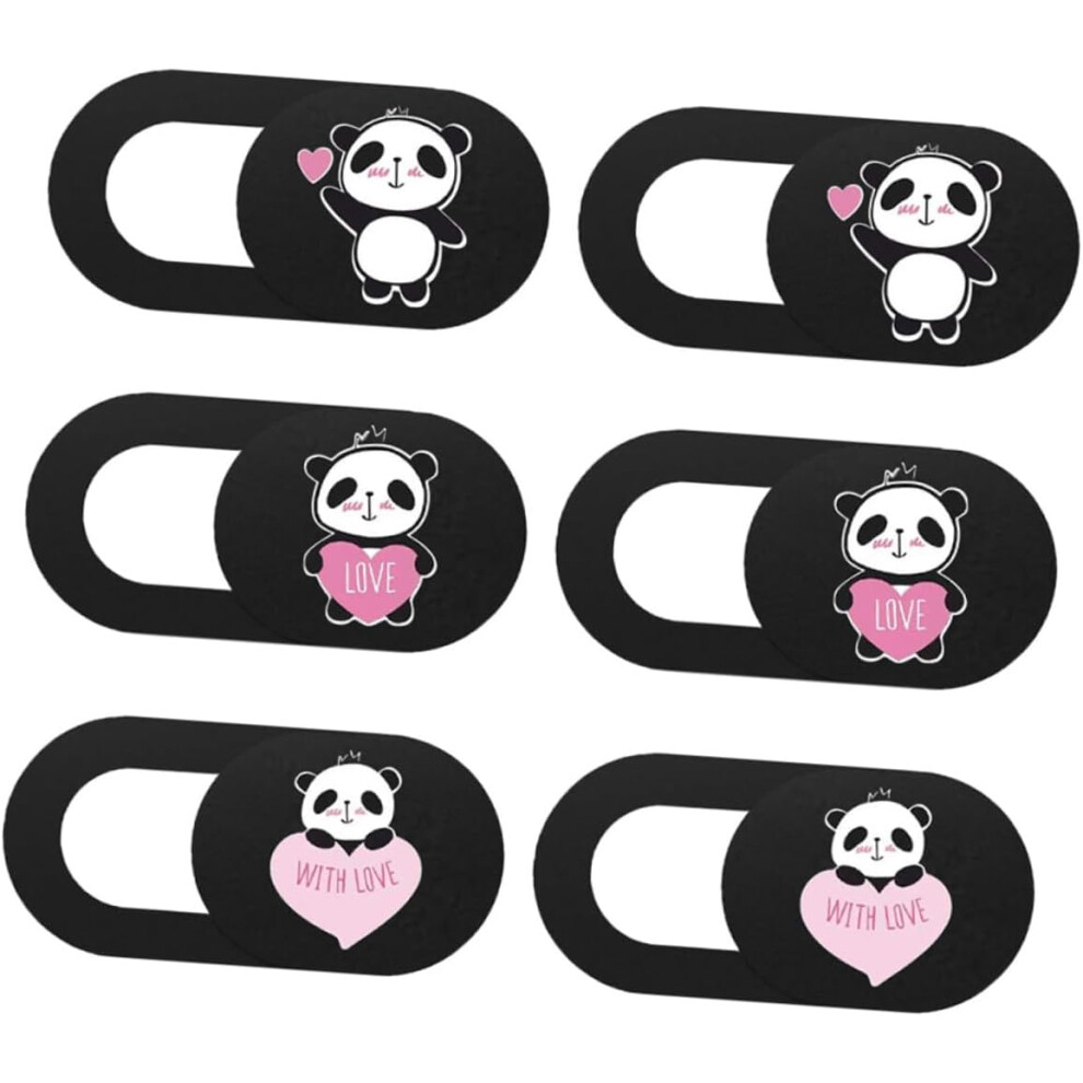Lot de 6 caches pour caméra et webcam d'ordinateur, protège votre vie privée en ligne, capuchon d'objectif pour ordinateur portable