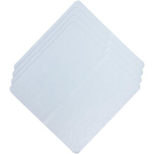 Lot de 4 chiffons de nettoyage en microfibre pour lunettes