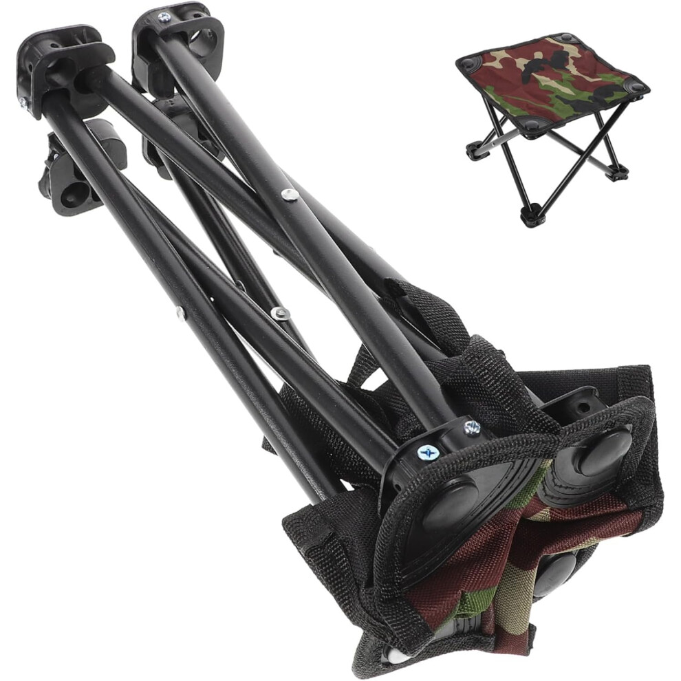 Tabouret de camping, design adapté au sac à dos, chaise portable pour la plage, la chasse et le jardin