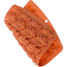 Moule à biscuits de festival, moule à biscuits de vacances, moule à biscuits squelette, ensemble de moules à biscuits en silicone