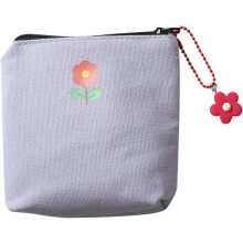 Chaîne de rangement portable en toile pour serviettes hygiéniques, couleur aléatoire