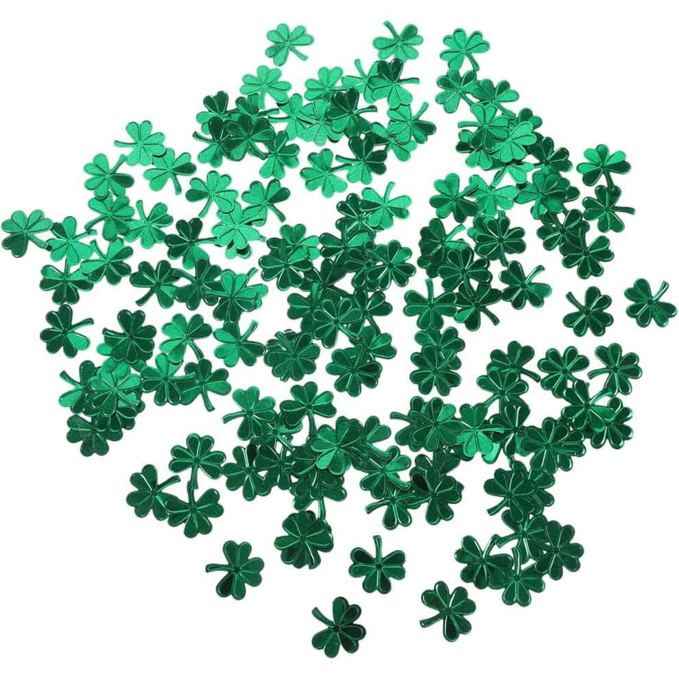 Accessoires Décoration porte-bonheur Shamrock Paillettes Shamrock pour célébration Festival irlandais Confettis
