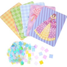 Kit de peinture et de couture pour enfants, outil de couture fait main