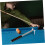 Pont de billard réglable en hauteur, accessoire pour queue de billard, support de queue de billard en métal 6