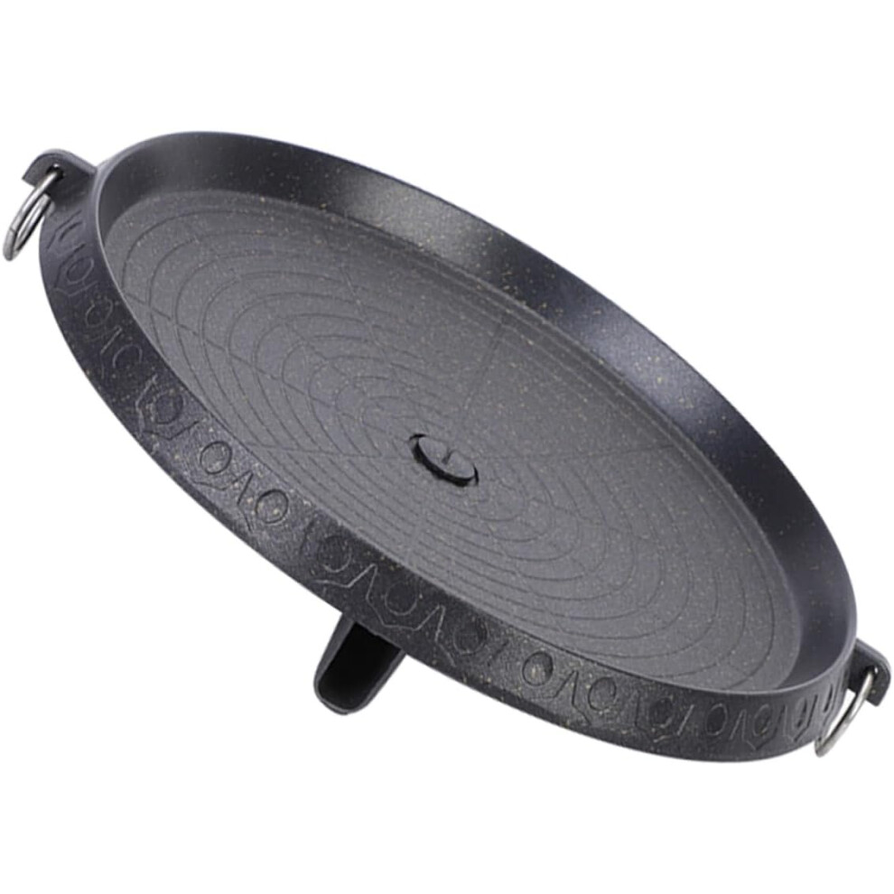 Poêle à griller pour barbecue, outil de rôtissage, plaque de barbecue antiadhésive, robuste, résistante à la chaleur, légère, facile à ranger