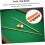 Support de queue de billard romain à 4 trous, support de queue de billard en bois, support de queue de billard, présentoir de queue de billard 6