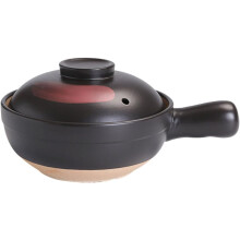 Cocotte en argile à main, marmite à ragoût domestique, marmite en argile de style ancien, spécifique à la cuisinière à gaz