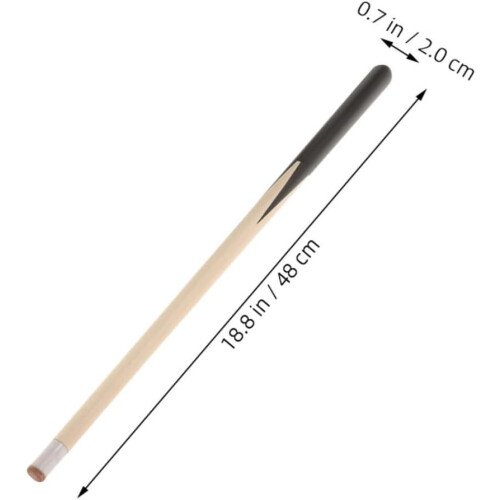 Lot de 3 mini queues de billard courtes 1