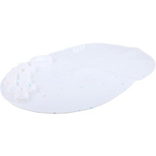 Palette en silicone, palette à pigments divisée, palette pliable, tapis de bricolage en silicone avec gobelet d'eau