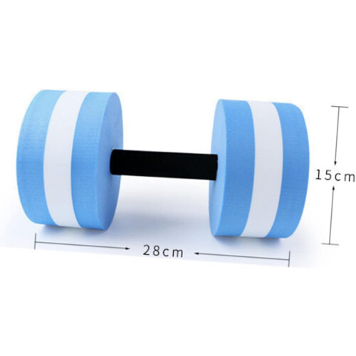 Haltère flottante pour exercices aquatiques, bleu 1