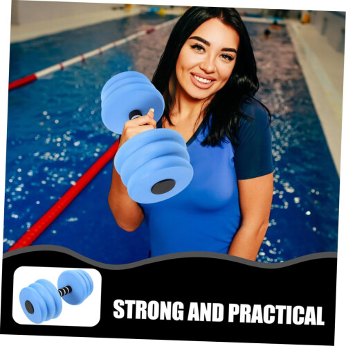 Haltères gonflables EVA pour exercices aquatiques, 2 pièces 2