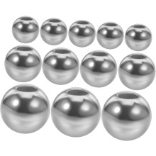 Assortiment de perles de pêche 300 pièces Perles de montage de mouches 3 mm 4 mm 5 mm Matériau ABS lisse et robuste
