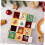 Lot de 10 boîtes à dragées de Noël à 12 compartiments 5