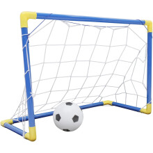 Kit de but de football d'extérieur interactif avec filet de but de football, gonfleur et accessoires. Idéal