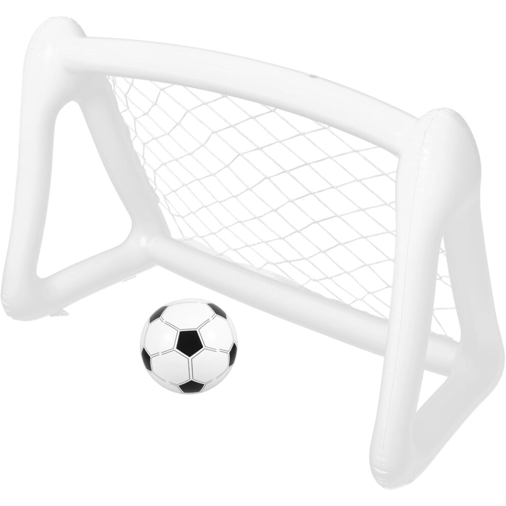 But de football gonflable pour enfants, filet de football portable pour l'entraînement en plein air des tout-petits