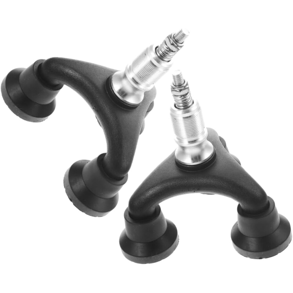 Embouts de rechange pour bâtons d'alpinisme, accessoires, 2 pièces, pieds de bâton de randonnée, béquilles
