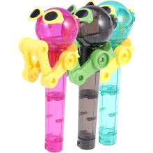 Lot de 3 robots porte-sucettes pour garçons et filles, rangement portable et créatif