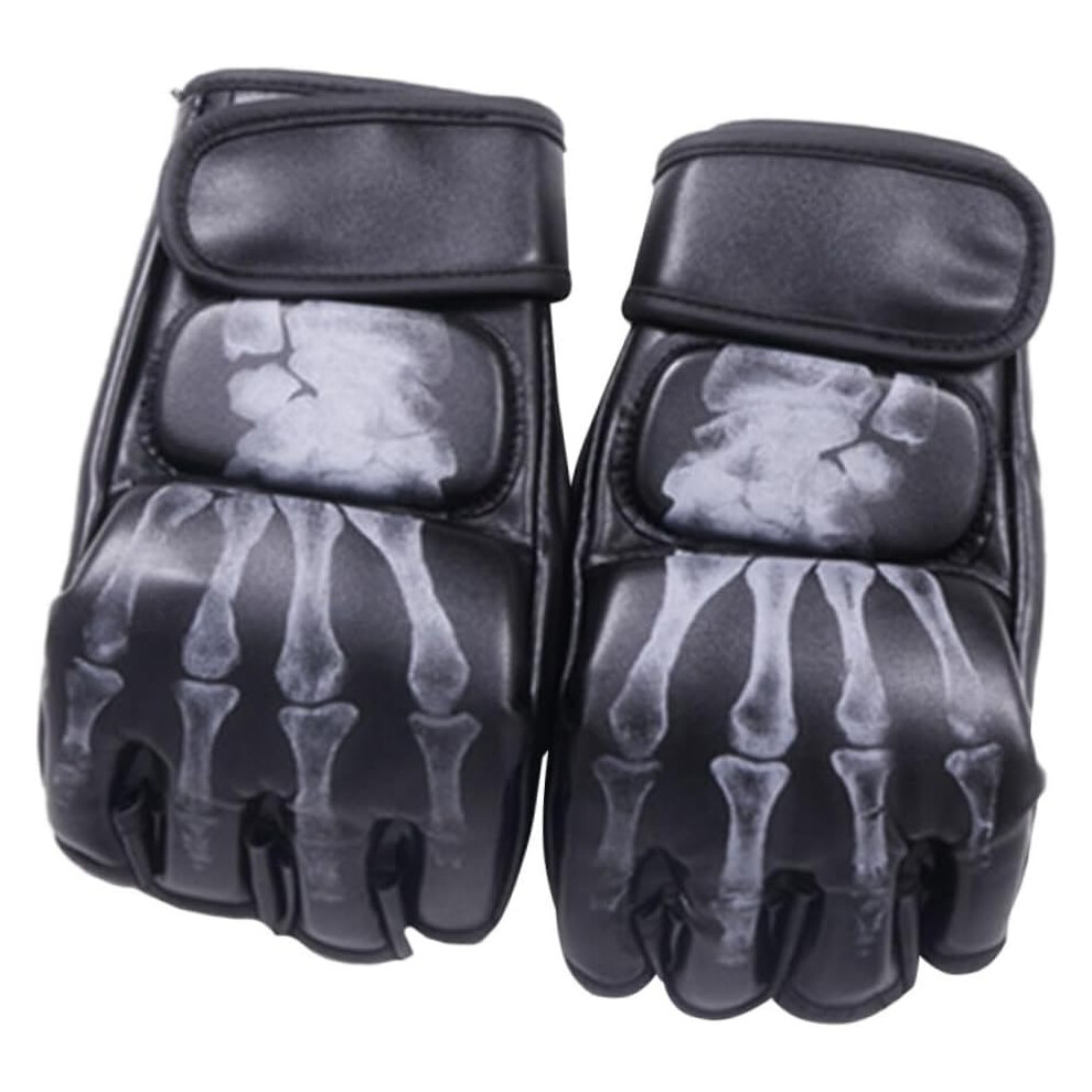 Gants de boxe, kickboxing, gants de boxe demi-touch pour fournitures de sparring, gants de boxe Rival portables et robustes