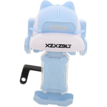 Support de téléphone portable pour moto, équipement de moto, plastique, bleu ciel
